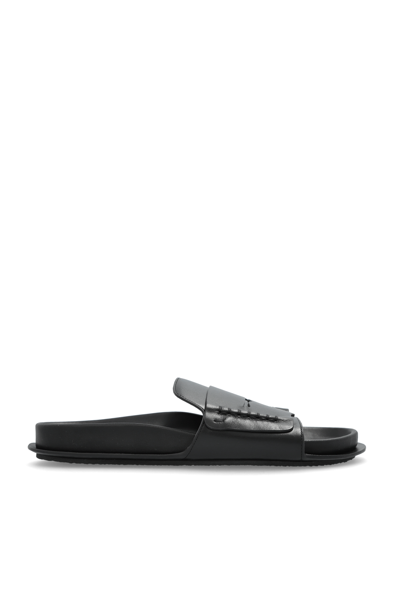 Black Leather slides Jacquemus - Vitkac AS